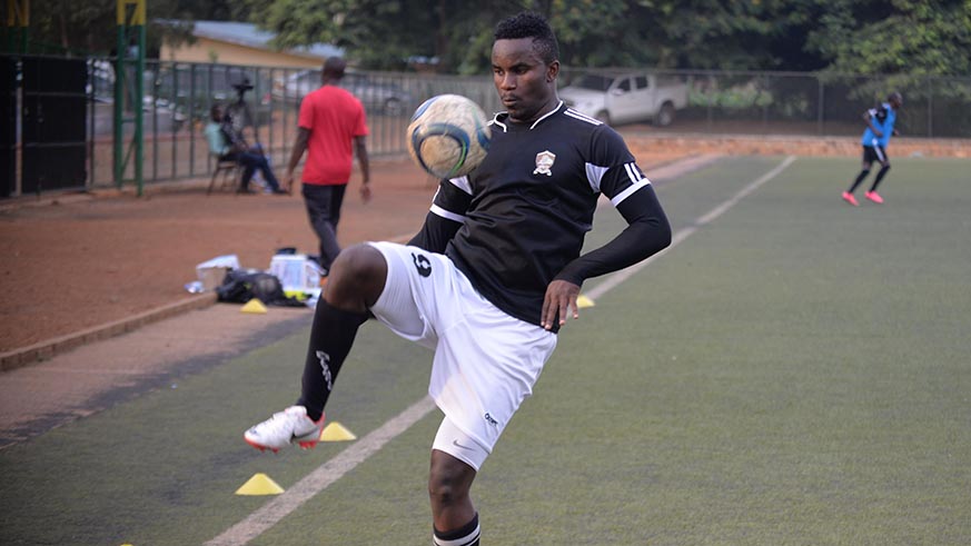 Injury-prone striker Onesme Twizerimana is among Mukurau2019s new signings. File photo.