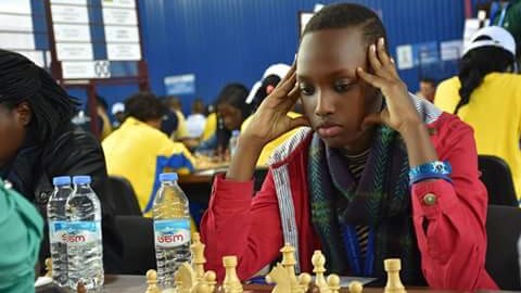 Christelle Uwamahoro was given her first match during round 6 on Sunday, and she took it very seriously. Courtesy