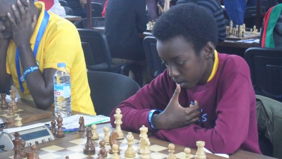 Ian Murara Urwintwari, 16, has put in some good fights in the Open section and continues to shine. Courtesy