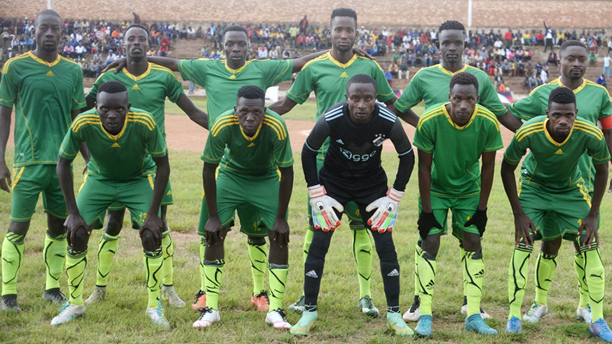 Gicumbi FC return to topflight league without kicking a ball in the second tier. They replace Intare FC who turned down promotion to top-tier football. File photo.