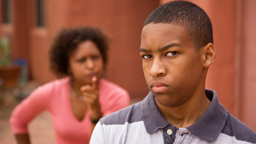 Speaking negatively about a spouse might make children hostile towards them. Net photo