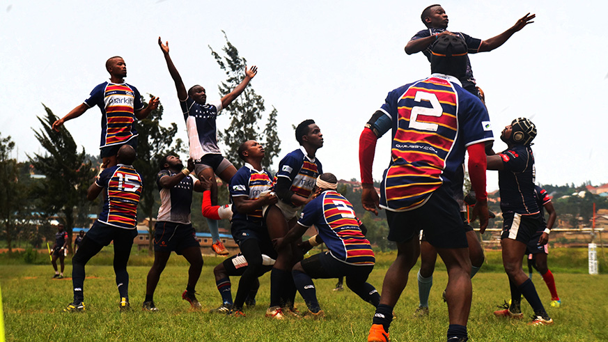 Kigali Sharks are confident of overcoming Resilience to lift their first national rugby league title when the two sides face off on Saturday afternoon. File photo.