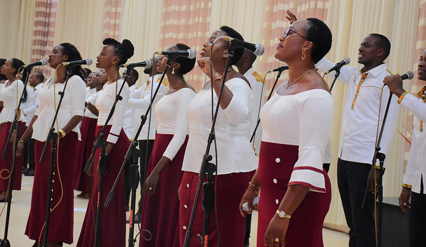 Rehoboth Ministries is known by many to deliver inspiring performances that are full of energy and their Sunday performance was no different. Photos by Frederic Byumvuhore