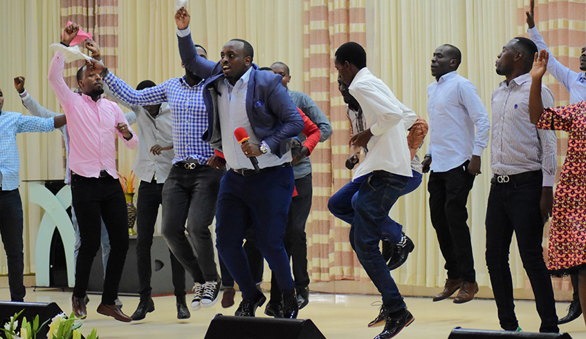 Different choirs treated gospel music fans to an action packed concert at  the â€˜Praise and worship explosionâ€™ concert.