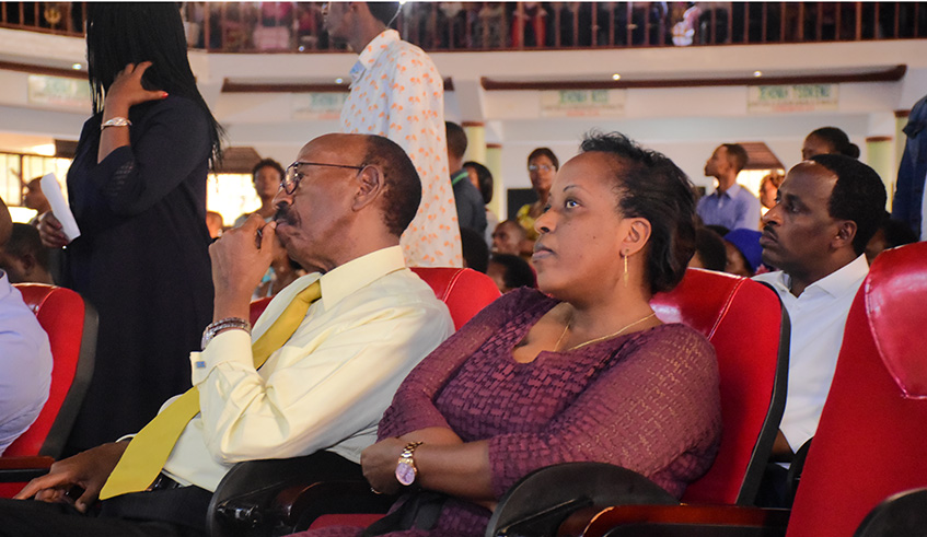 The Sunday concert was attended by people from all walks of life.