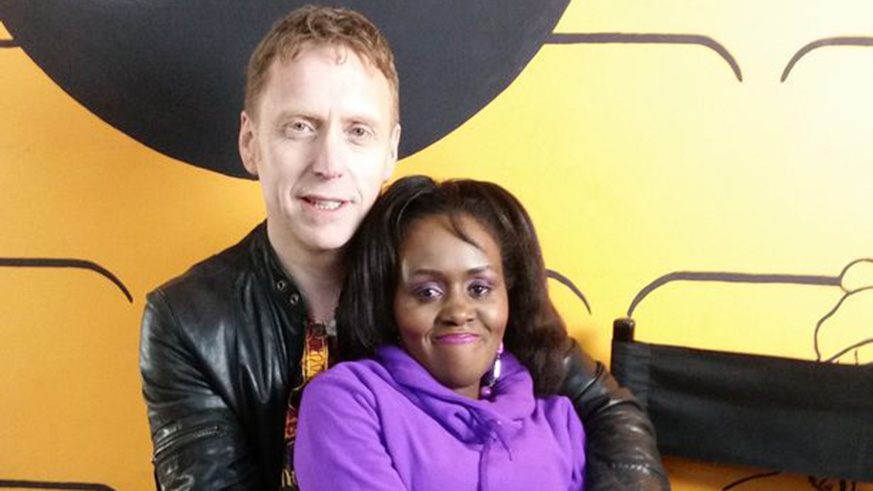 Stewart with his wife. (Courtesy photo)