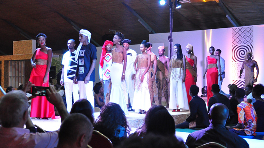 Designs at Rwanda Cultural Fashion Show. Fashion gurus say such events help promote culture. Net photos 