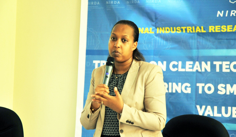 Kampeta Sayinzoga, the Director General of NIRDA