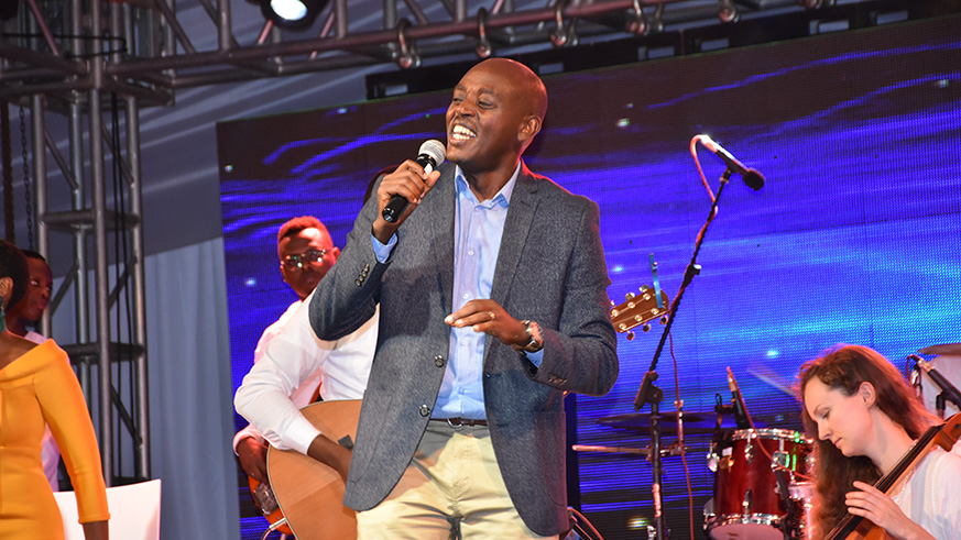 Simon Kabera also thrilled the the congragation