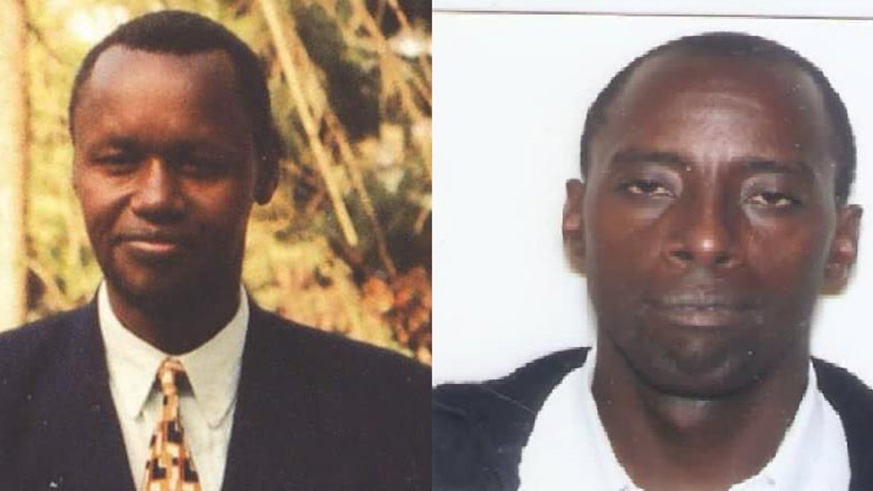 Aimable Shampiyona (left) died in 2004 while Jean de Dieu Nizeyimana (right) passed on in October 2007. Courtesy.