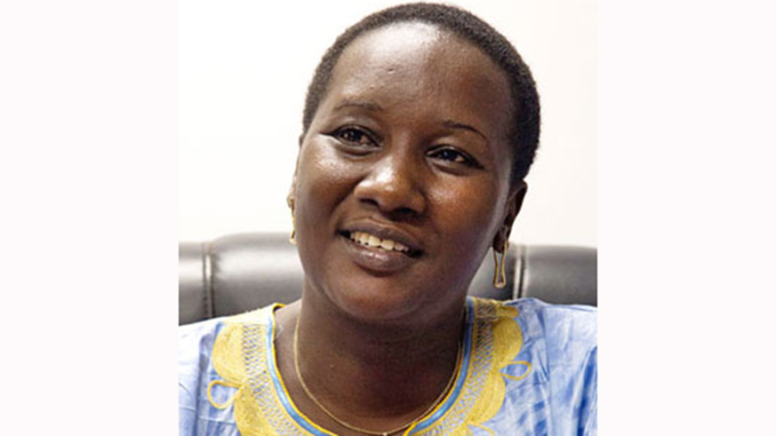 Minister  for Sports and Culture, Julienne Uwacu. File photo.