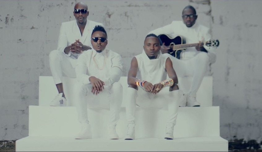 A scene from the video Nerea by Sauti Sol, featuring Amos and Josh. Net photo