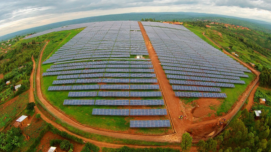 A 8.5MW solar energy plant in Rwamagana District, Eastern Province. Courtesy.