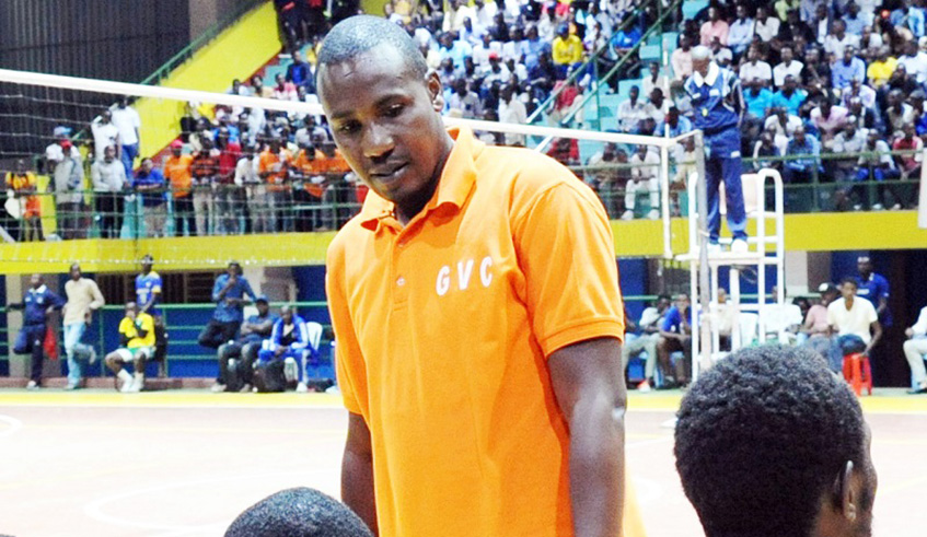 Jean de Dieu Bagirishya takes over Kirehe as head coach after helping Gisagara to win the league title in assistant coach role last season. File photo.
