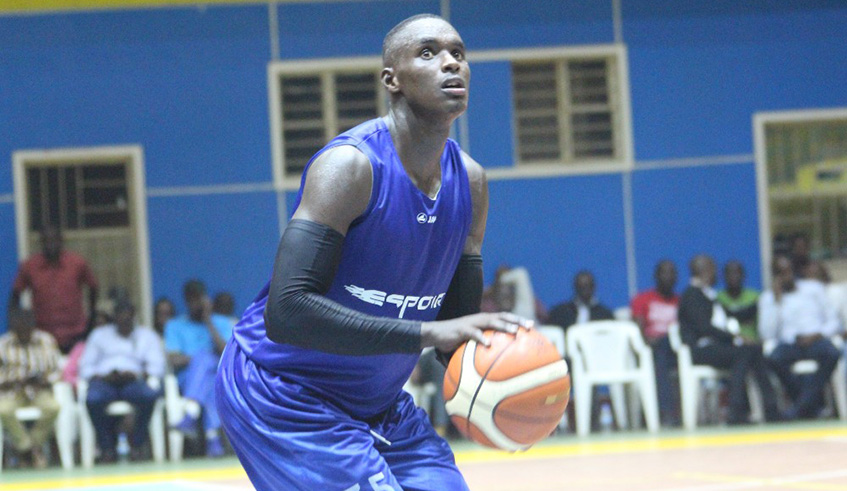 Pascal Niyonkuru returns to APR for a second stint after three years with Espoir Basketball Club. File photo.