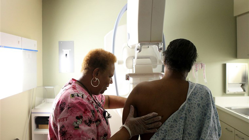 Women above the age of 40 are advised to have a mammogram such that if there is any abnormality it is detected early. /Net photo