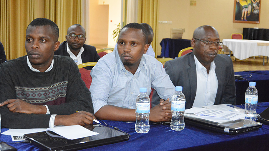 The participants in the workshop. (Photos by Frederic Byumvuhore)