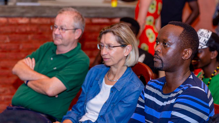 Some of the guests at the event. 