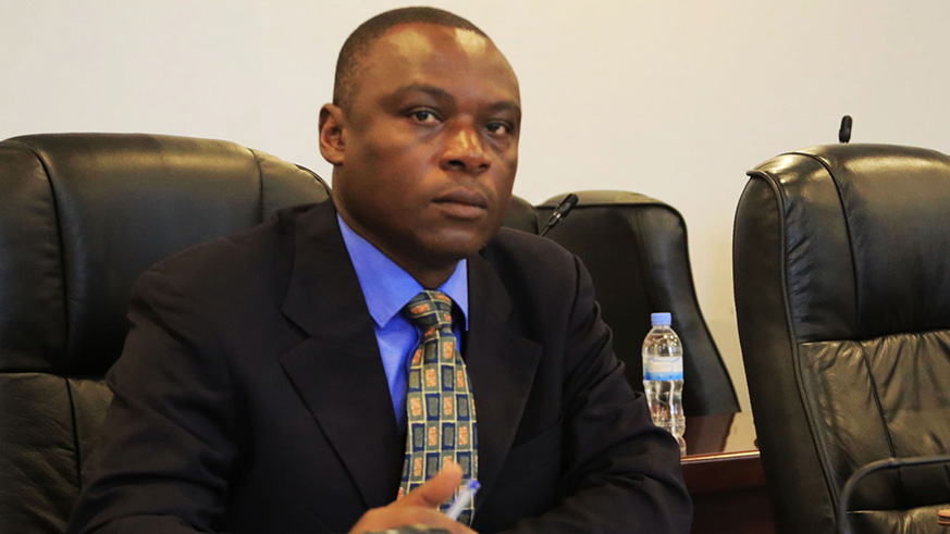 Deputy Ombudsman  Clu00e9ment Musangabatware. Sam Ngendahimana.