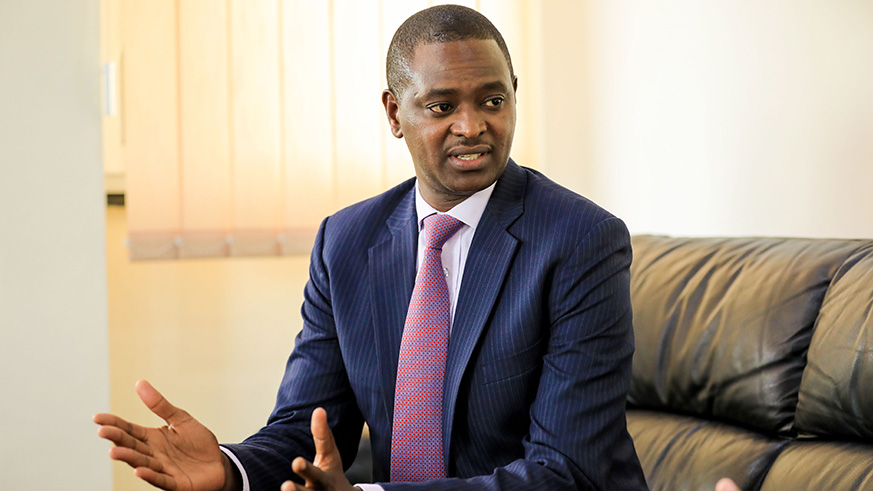 Eric Rutabana, BRDâ€™s Chief Executive Officer, said the project will benefit about 14,000 people. (All photos by Emmanuel Kwizera)