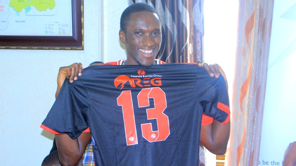 Christophe Mukunzi, 29, was instrumental in REG volleyball club's victories over IPRC- West and UTB on Saturday. Courtesy