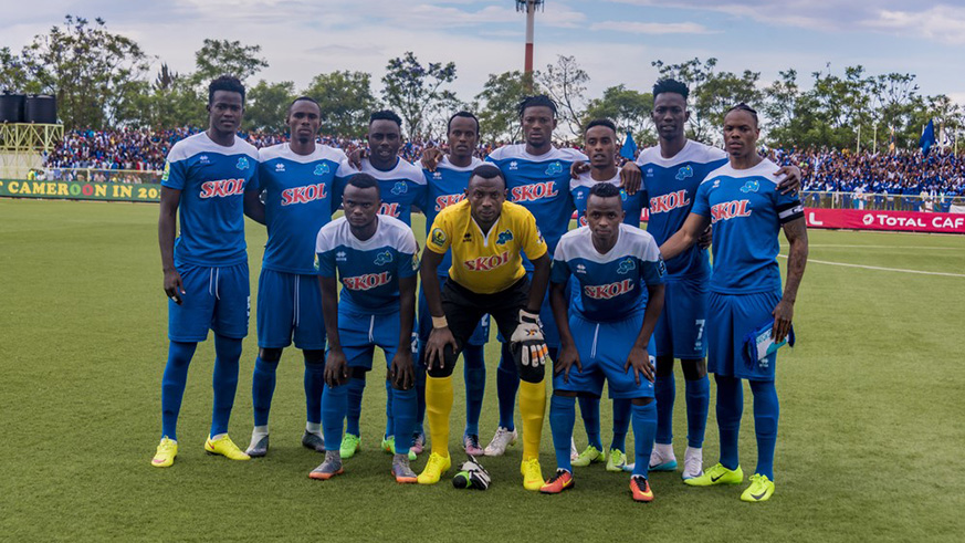 Brazilian coach Roberto Oliveria (not in the photo) has urged his Rayon Sports players to put teamwork first in order to build sustainable winning momentum. File photo.