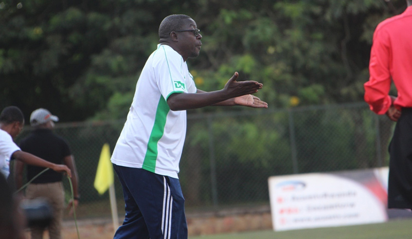 Abdoul u2018Bekeniu2019 Bizimana has lauded Gicumbi playersu2019 character and willingness to turn the teamu2019s performances around. File photo.