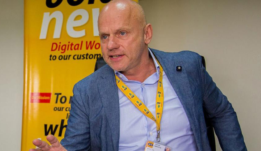 MTN Rwanda chief executive Bart Hofker. File.