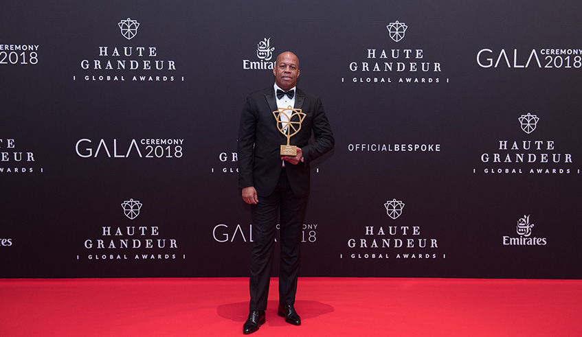 Denis Dernault, General Manager of the complex was there to receive the awards. (Courtesy photos)