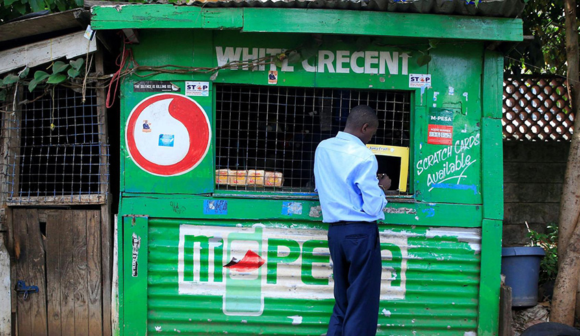 An M-Pesa agency in Nairobi. Net photo