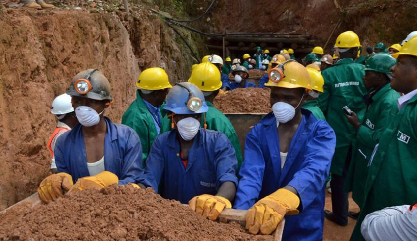 The local mining sector is dominated by artisanal mining, which leads to wastage. File