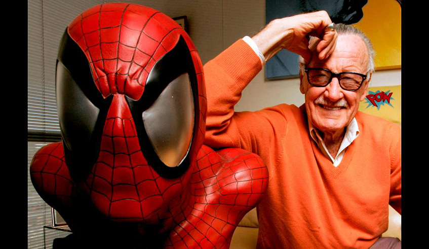Lee created The Fantastic Four, Spiderman, The Incredible Hulk and X-Men among others.