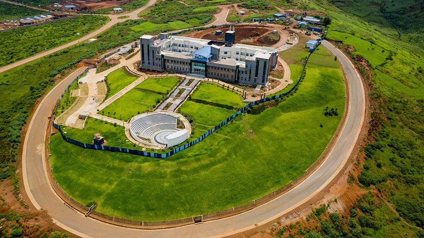An aerial view of part of the proposed $2bn Kigali Innovation City that is under development in Gasabo District.  Courtesy.