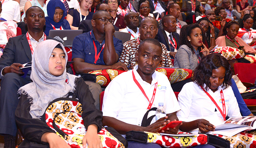 Delegates attending the just concluded International Conference on Family Planning in Kigali. Courtesy.