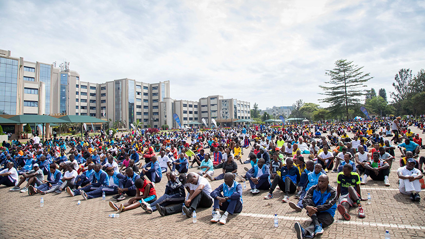 Commemoration of Africa Road Safety Day and the launch of Road Safety Week. Photo by Emmanuel Kwizera
