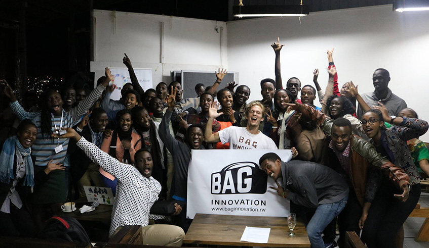 BAG Innovation students pose after the training. Photos by Joan Mbabazi.