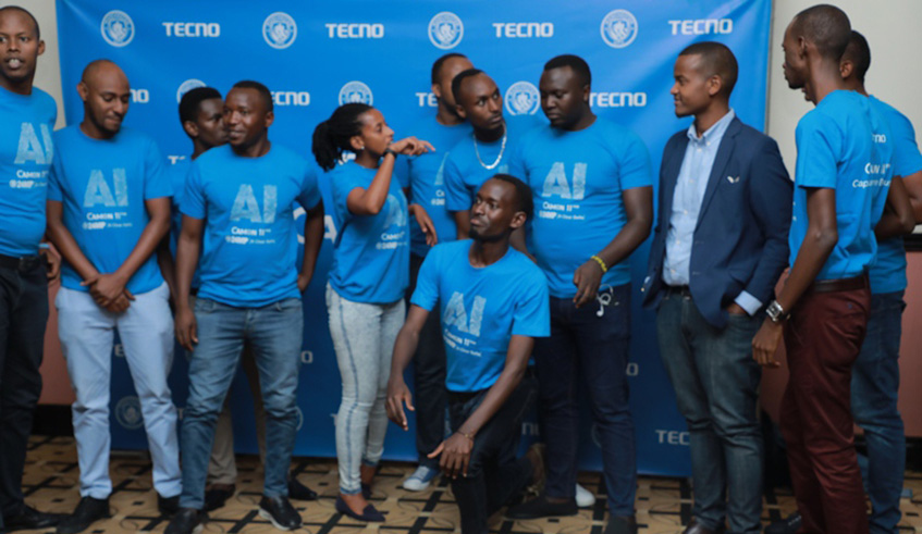 TECNO staff during the official launch of TECNO Camon11 and Camon 11pro last Friday.