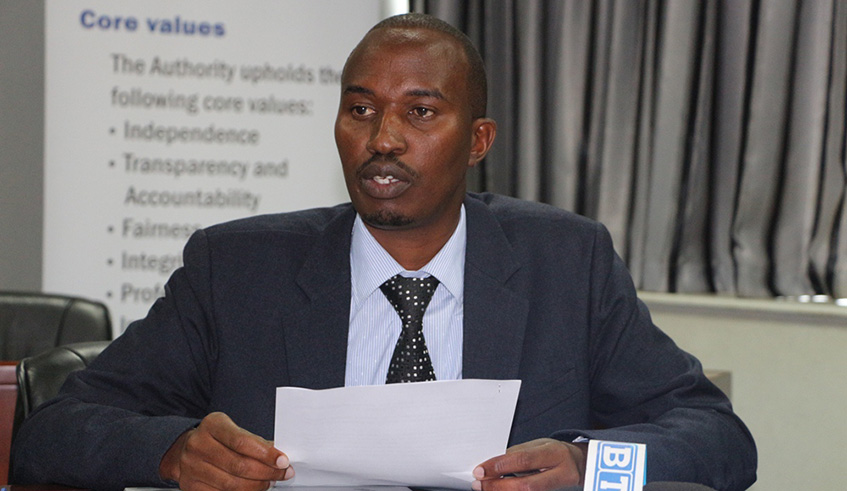 Emmanuel Asaba Katabarwa, the Head of Transport regulation department at RURA. File.