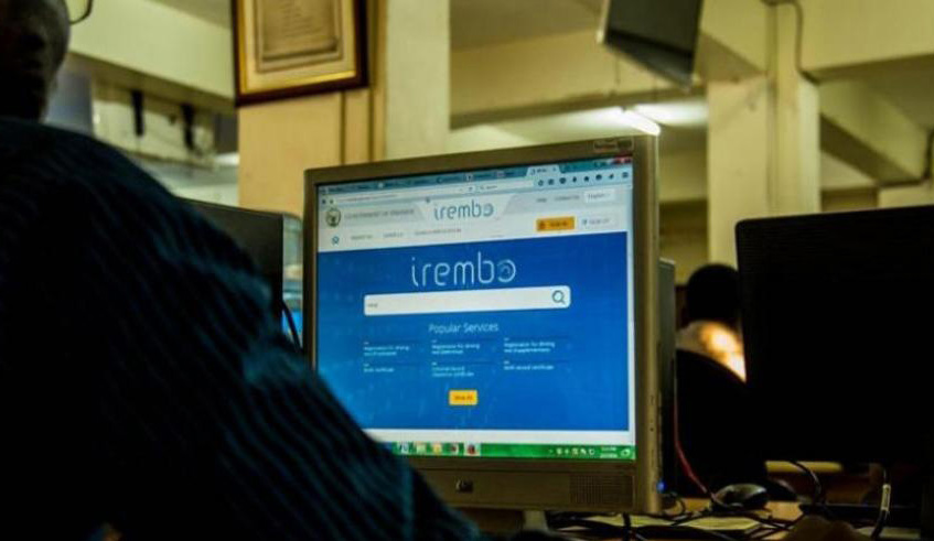 Irembo is an online portal that serves as a gateway to different government services in Rwanda. (File)