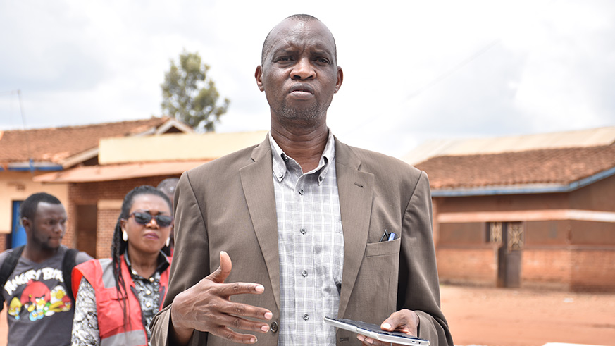 Joseph Kagabo, Huye District Advisor. / Courtesy