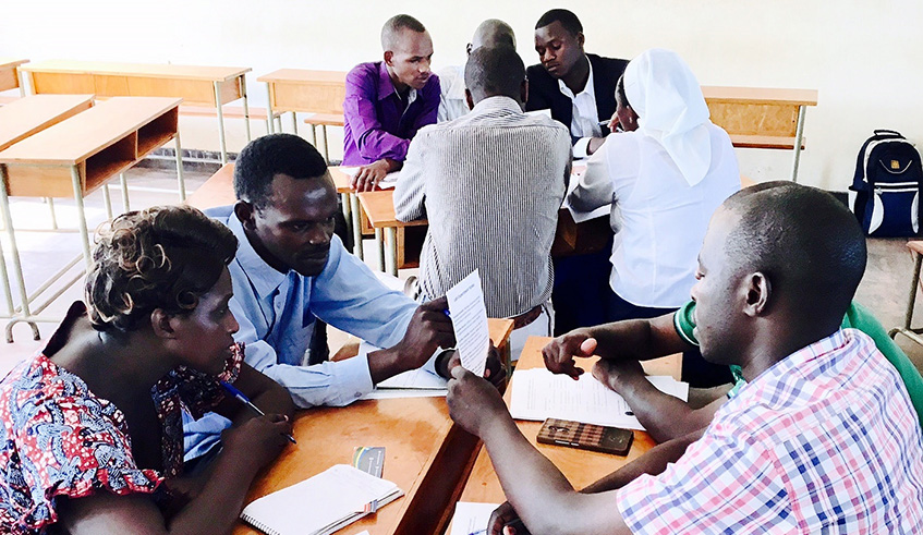 The partnership will help in the development of the teaching profession in Rwanda. Net photo.