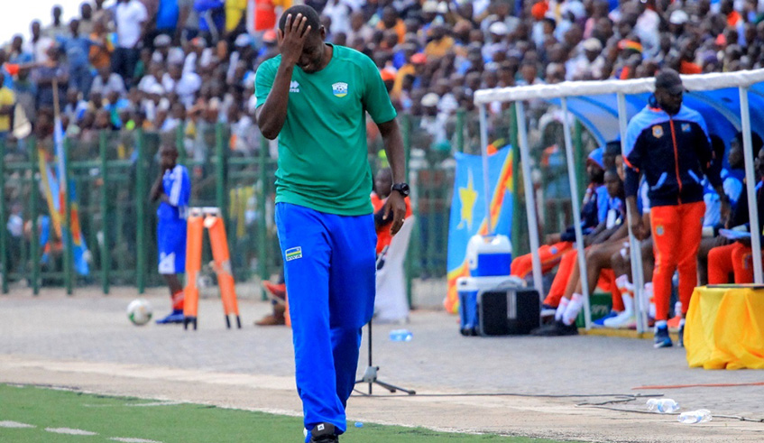 Jimmy Mulisa was put in charge as head coach of the Amavubi U23 team just two weeks prior to facing DR Congo. (Courtesy)