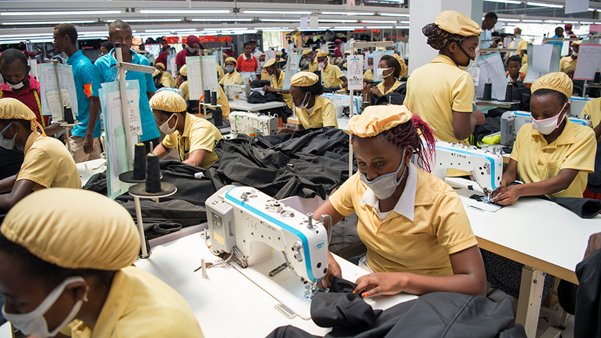 Workers at C&H Garments Ltd. Investors say that  that young and fast-growing workforce give it an advantage over many developed countries that have the opposite. Courtesy.