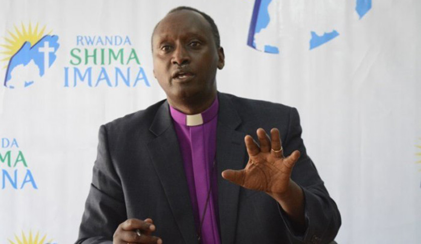 Bishop Alex Birindabagabo, the chairperson of the Purpose Driven Ministriesu2019 PEACE Plan. Net photo.