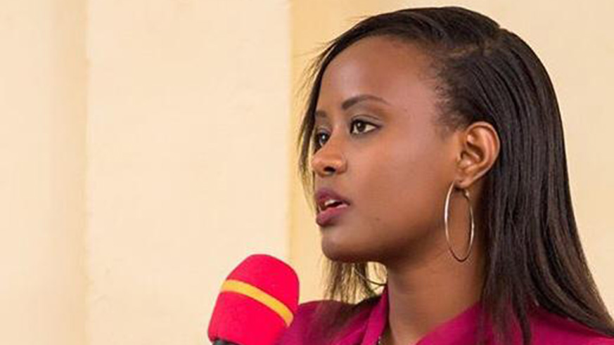 Diana Iriza hosts Business Digest on RTV. Courtesy.