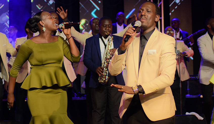 Alarm Ministries electrified the crowd with a high-energy performance at the show. Photos by Frederic Byumvuhore.
