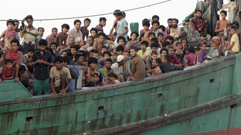 Rohingya have in the past paid people smugglers to make the treacherous sea journey out of Myanmar. / Internet photo
