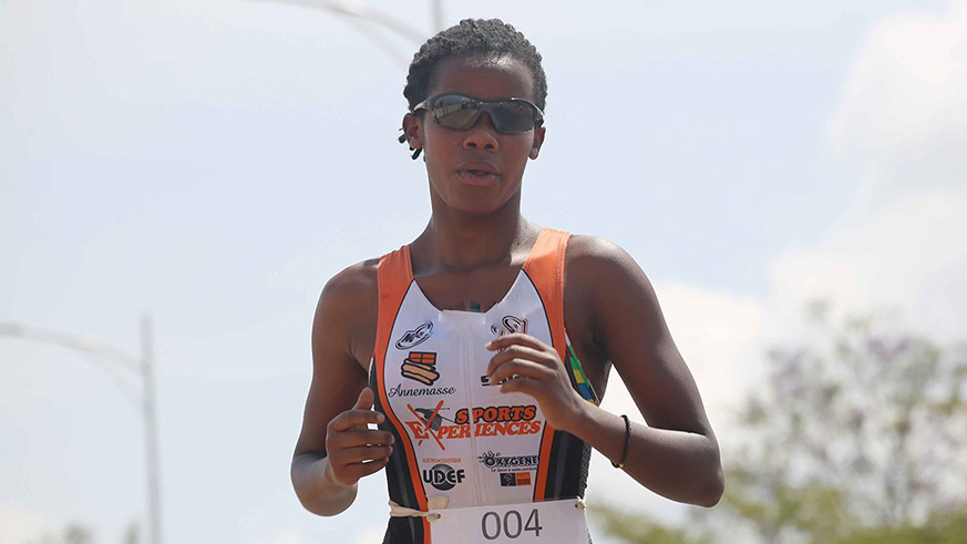 Alice Tuyishime is one of the renowned multisport athletes in the country. Courtesy.
