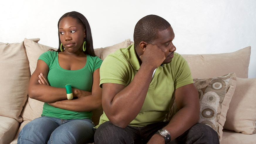 Poor pre-marital counselling has also led to the rise in divorce.   Below: With mutual love and respect, couples can grow old together. 