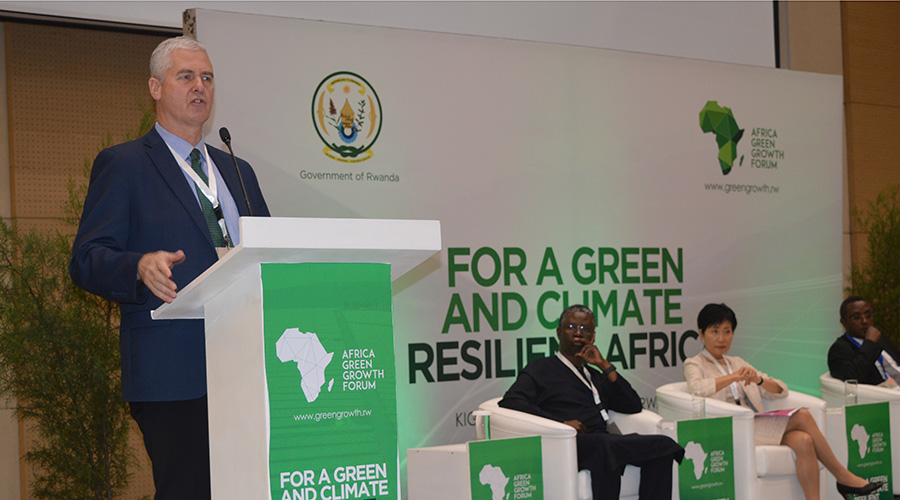 Frank Rijsberman, Director General of Global Green Growth Institute during the maiden Africa Green Growth Forum.